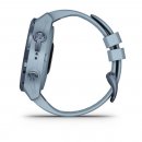 Garmin® Descent™ MK2S Hellblau/Blau mit QuickFit-Silikon Armband 20 mm Hellblau