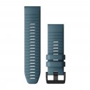 Garmin® QuickFit®-Armband 26 mm Silikon Lakeside Blue Mk1 Mk2 Mk2i Mk3i-51mm