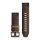 Garmin® QuickFit 26-Uhrenarmband, Braunes Leder (26 mm Standard)