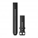 Garmin® QuickFit®-Armband 20 mm Silikon Schwarz (L) Mk2s Mk3 Mk3i-43mm