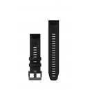 Garmin® QuickFit®-Armband 22 mm Silikon Schwarz +...