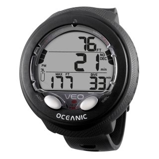 Oceanic VEO 4.0 Armbandmodell Schwarz, Bluetooth, Tauchcomputer